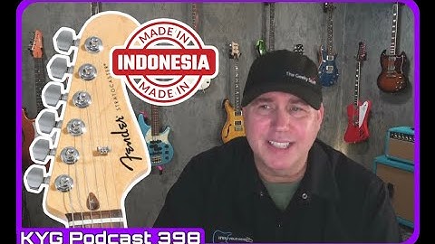 Fenders Now Being Made In Indonesia / What’s New From NAMM 2025