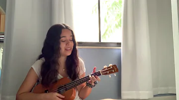 cristina - sebastian yatra || ukulele cover || while it’s raining outside