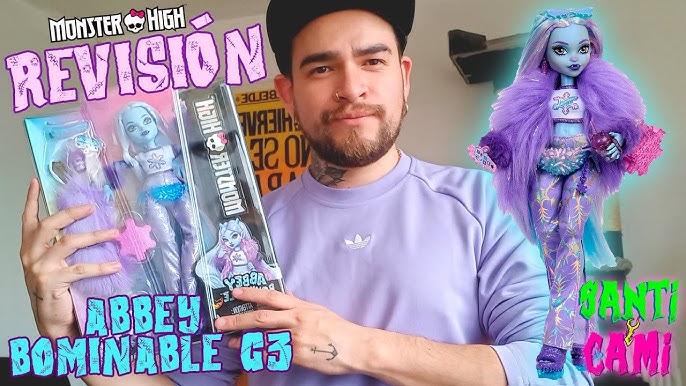 Boneca Abbey Bominable Monster High G3 Básica Importada - R$ 549,9