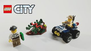 Lego City 60065 ATV patrol - Speed build