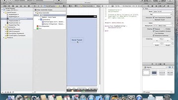 Xcode simple Twitter tutorial 2013