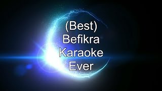 Befikra Karaoke with Lyrics + Download link in description | Tiger Shroff | Meet Bros | Sam Bombay.