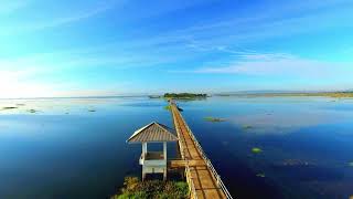 Nong Han Lake in Sakon Nakhon Province, Northeastern Thailand หนองหาร, จังหวัดสกลนคร #thailand