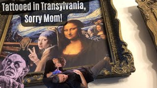Tattooed in Transylvania. Sorry Mom! #geannytattoo