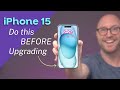 How to Setup a NEW iPhone 15 or 15 Pro AND Transfer Your Data!