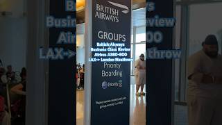 British Airways Business Class Review #airlinereview #travel #luxurytravel #travelvlog #review