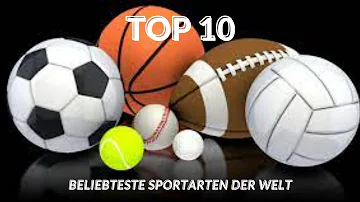 Was sind die 10 beliebtesten Sportarten?