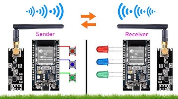 ESP32 + nRF24L01 PA LNA Wireless LED Control | 3 Buttons & 3 LEDs | Full Transmitter & Receiver DIY