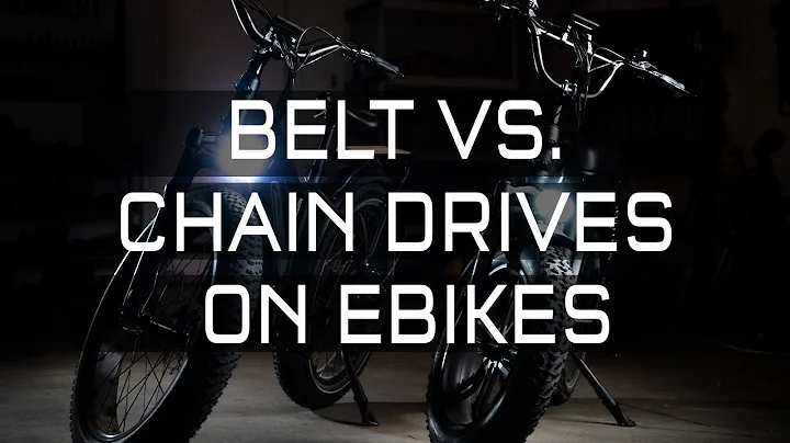 Belt vs  Chain Drives on Ebikes