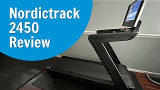 Nordictrack 2450 Review | Multi-Treadmill Tester