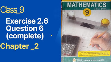 Class 9th || Mathematics || Chapter 2 || Exercise 2.6 || Question 6 || Real and complex Numbers