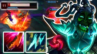 ONESHOT THRESH is REAL in Season 14 - ADC Thresh Full Energize Build - League of Legends Off Meta