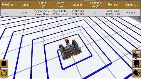 Vex Robotics with VR VEX Tutorial 13 (Using Cartesian Plane & Position Sensing to control movement)