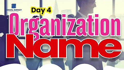 How to name your Nonprofit