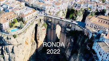 Ronda Spain day trip 9 Mars 2022, Dji Air 2S drone video.
