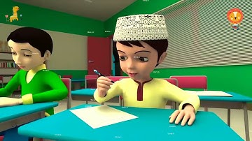 How to say thank you/ JazakAllah khair/ISLAMIC CARTOON for kids /duain