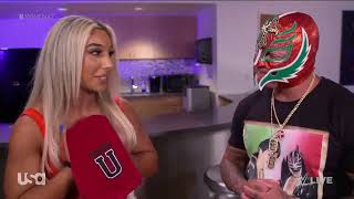Rey Mysterio confronts Thea Hail - WWE NXT August 8 July 2023