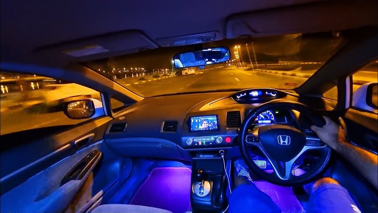 Honda Civic Reborn Night Drive Top Speed Full Meter YouTube