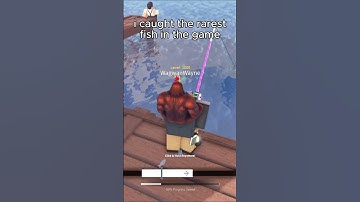 rarest fisch in the game??  #fisch #roblox #fish