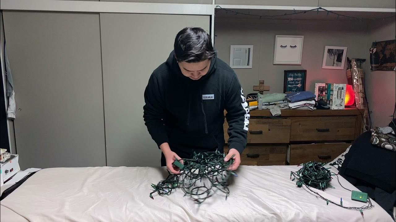 How to untangle Christmas lights YouTube