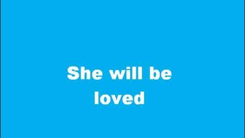 Maroon 5 She will be loved acoustic