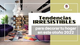 Tendencias IRRESISTIBLES para decorar tu hogar en este otoño 2022