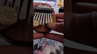 Playing How Far Ill Go on a Kalimba