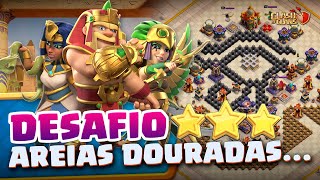 COMO COMPLETAR FÁCIL O DESAFIO AREIAS DOURADAS E VITÓRIAS ESTRELARES (NOVO DESAFIO) - CLASH OF CLANS