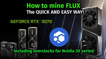 How to mine FLUX: This guide will have you mining flux in under 15 minutes!