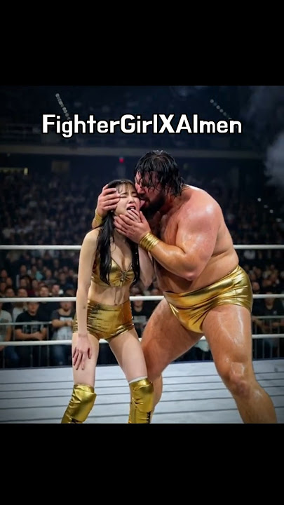 She gave in to a strong man ! EP.E54 #fight #boxing #wrestling #wwe #kungfu #ai #ringfight