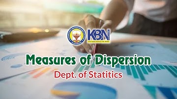 Measures of Dipresion by Dr. Surekha, Dept  of Statistics, K B N  College, Vijayawada