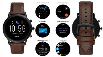 Fossil Gen 5 Carlyle Touchscreen Men