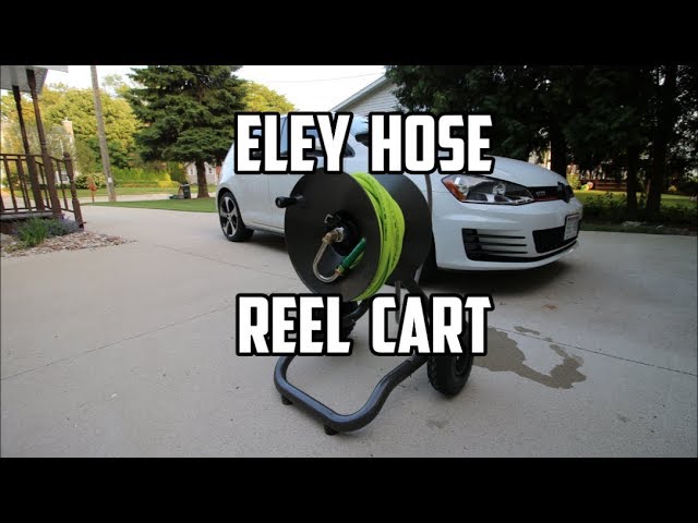 Eley / Rapid Reel Two Wheel Garden Hose Reel Cart Model #1043 