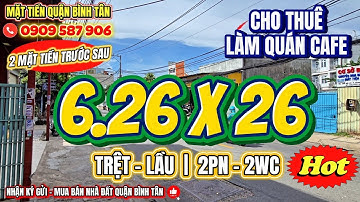 Nhà bán mặt tiền quận bình tân.Mặt Tiền đường Mã Lò THU NHẬP CAO 6.26x26 #nhamattienquanbinhtan