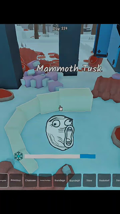 Easiest way to get Mammoth Tusk on 99 nights in the forest