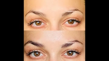 Eyebrow Tinting at Home