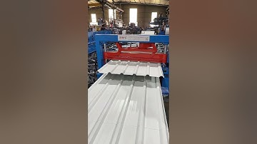 YX25-205-1025 Roofing Panel Roll Forming Machine #rollformingmachine #metalforming #rollformer
