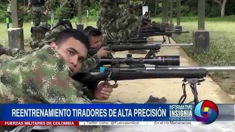 Entrenamiento de los  Tiradores de Alta Precisión de la Fuerza de Tarea Conjunta Omega