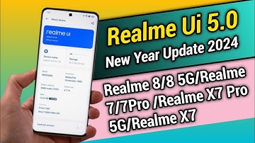 Realme Ui 5.0 New Update 2024,Full Devices List , Android 14 Update #android14#realmenewupdate