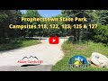 Prophetstown State Park Campsites 118, 122, 123, 125 &amp; 127 | Campsite Review | Camping in Indiana