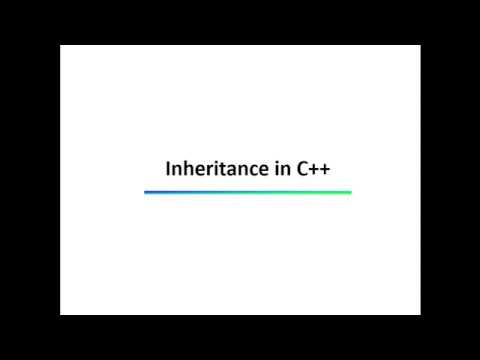 inheritance in C++ part2 - YouTube