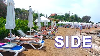 SIDE Promenade HEUTE LIVE. Strand. Meer. Türkei 29.5.2024 #antalya #side #sideturkey