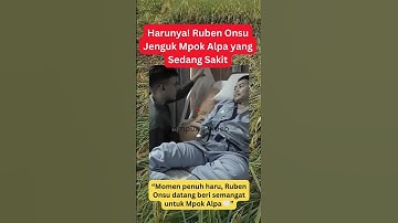 Touching! Ruben Onsu Visits Mpok Alpa, Who Is Sick #trending#mpokalpa