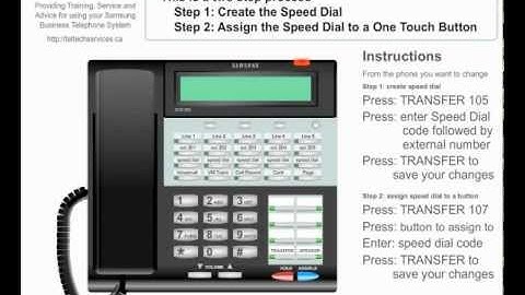 One Touch External Number Dialing - Business Phone System