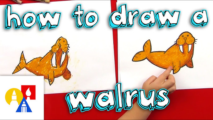 How To Draw A Cartoon Tiger - YouTube