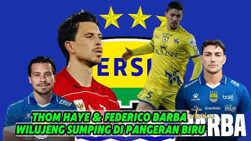 RESMI! Thom Haye & Federico Barba Gabung Persib Bandung! #persib #thomhaye #persibbandung #bobotoh