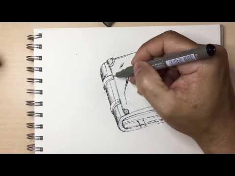 How to Draw a Cartoon Book - YouTube