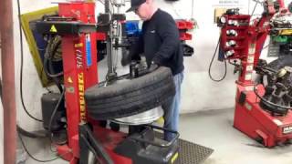 Tire Changing With Corghi 500
