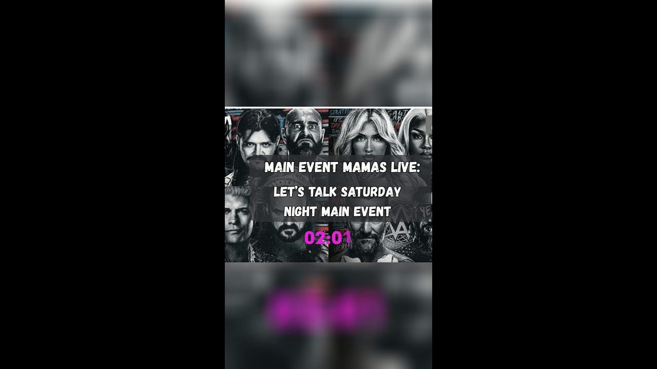 THAT’S OUR MUSIC! 🎶 The new official Main Event Mamas Theme is HERE!