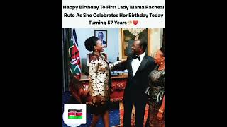 Happy Birthday To Racheal Ruto, Turning 57, Show Love